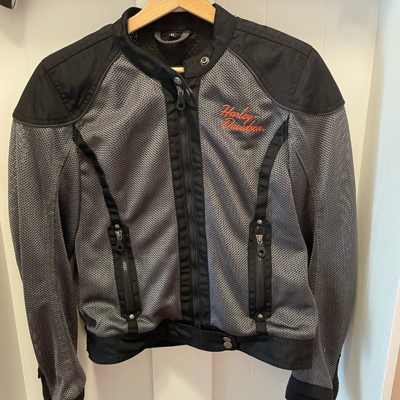Women’s Mesh Harley Davidson moto Jacket - Picture 4 of 12